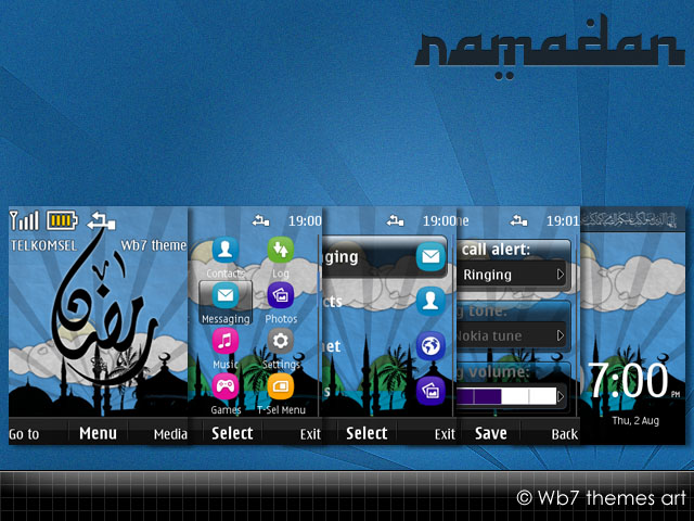 Ramadan theme Nokia X2-00 X3-00 6300 5310 206 515 240x320 s406th