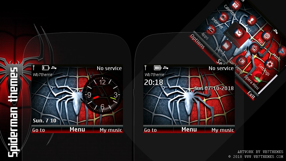 Clock Theme For Nokia 200 Flash