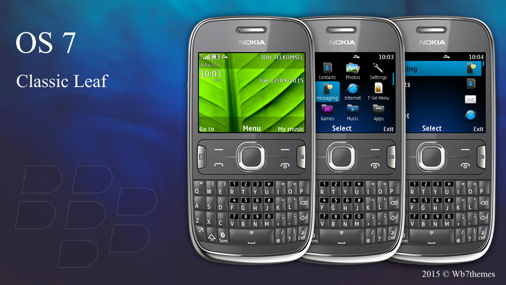BlackBerry 10 and classic theme Asha 302 210 205 320×240