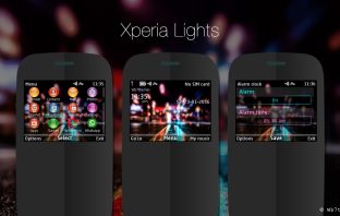 Xperia light theme Asha 200 302 320x240 s40