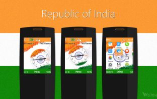 India Republic day theme s40 240x320 X2-00 X3-00 206 207 6300 6700