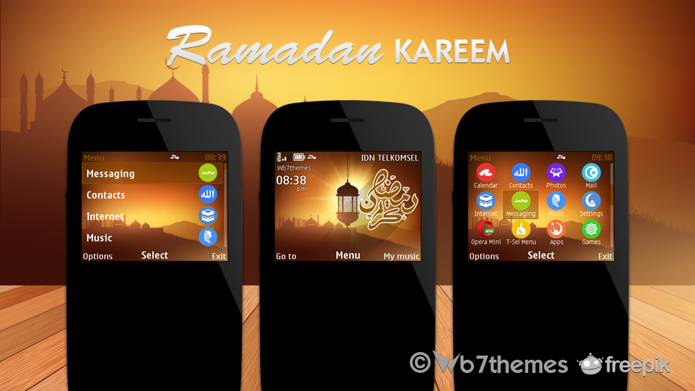 Ramadan Kareem theme s40 320x240