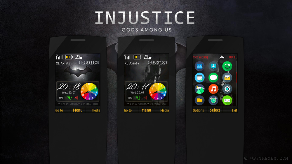 Injustice Gods Among Us theme s40 240x320 x2-00 x3-00 208 207