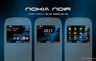 Nokia noir 2017 theme s40 320x240
