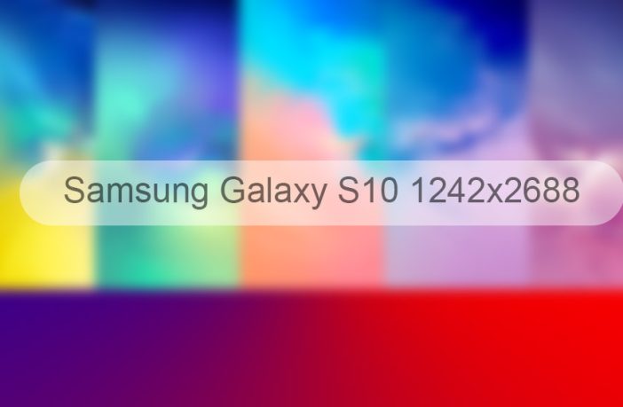 Samsung Galaxy S10 wallpaper stock high res 1242x2688