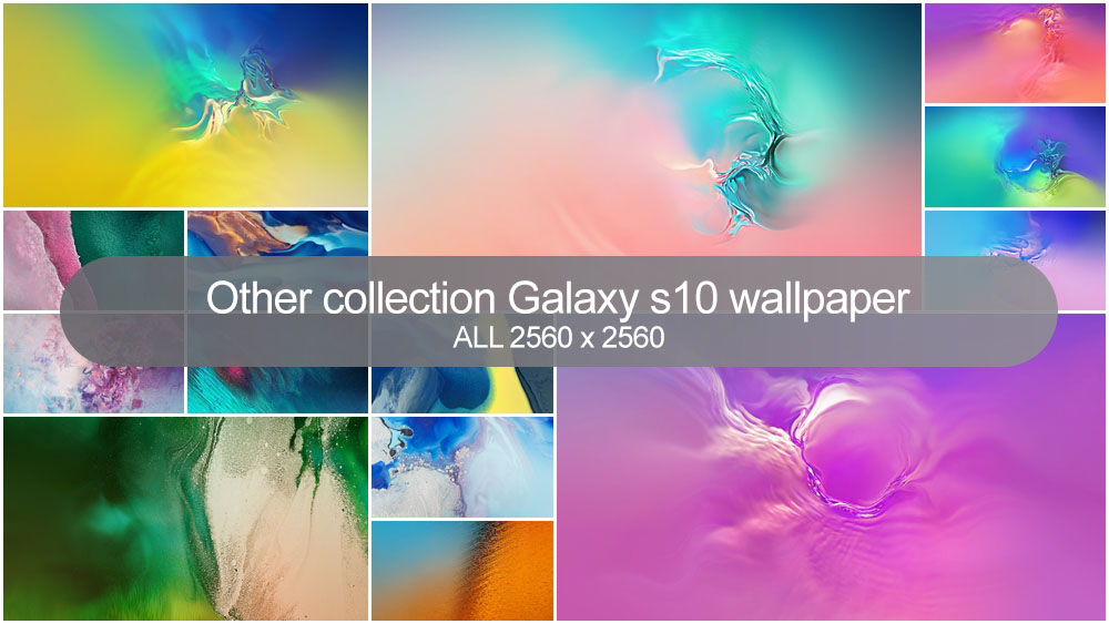 Samsung Galaxy S10 wallpaper stock 