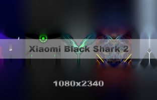 Download Xiaomi Black shark 2 Stock wallpaper high res 1080×2340 px