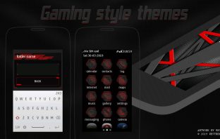 Gaming style theme Asha full touch 311 310 309 308 305 306 240x400