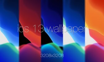 Get the default iOS 13 wallpaper stock 3208x3208 px