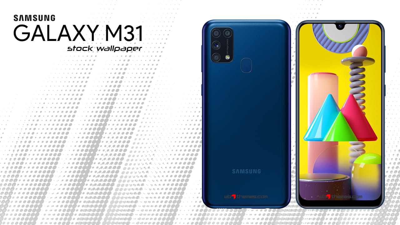 Samsung Galaxy M31 stock wallpapers download here