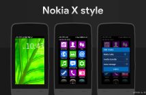 Nokia X nth theme Asha 310 310 309 308 306 305 full touch