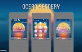 Ocean scenery theme Nokia