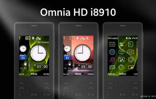 Samsung Omnia HD i8910 style theme s40 240x320 X3-00 206 6600i slide