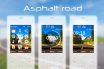 Asphalt road swf theme Nokia X2-00 5130 X2-02 206 X3-00 s40 240x320