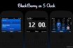 BlackBerry os 5 digital clock swf theme X2-01 C3-00 Asha 302 200 201