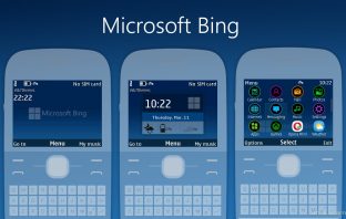 Microsoft Bing metro swf battery widget theme C3-00 X2-01 Asha 302 210