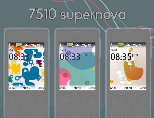 Nokia 7510 supernova original themes