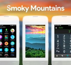 Smoky mountains theme Asha 311 310 309 308 306 305